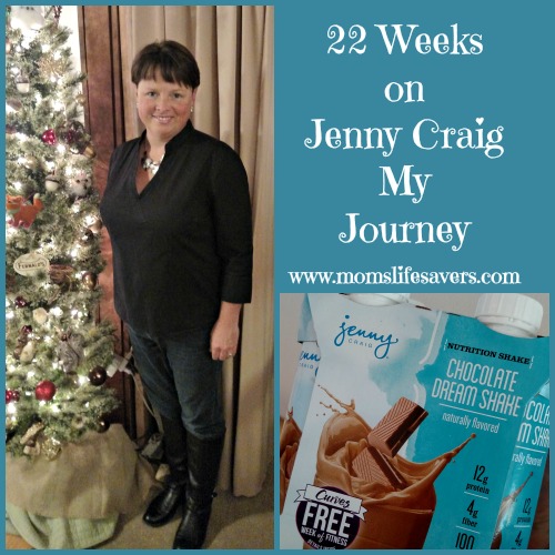 22 Weeks on the Jenny Craig Program