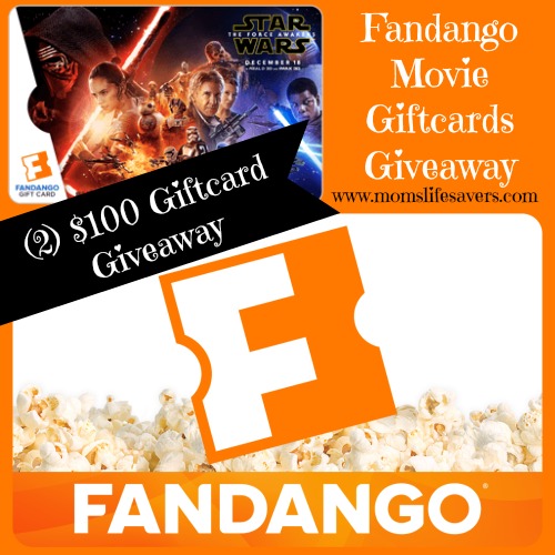 Fandango Movies Giftcards Giveaway Moms Lifesavers