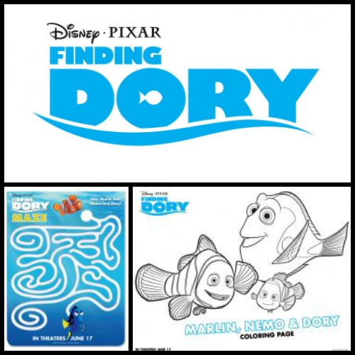 Finding Dory Printables