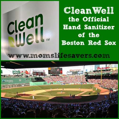 CleanWell Official Sanitizer of the Boston Red Sox