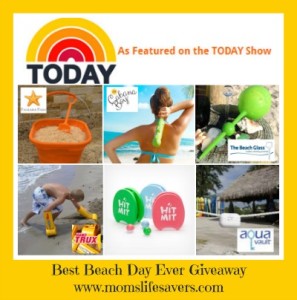 Best Beach Day Ever Giveaway - Mom's Lifesavers